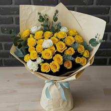 Букет цветов из:  Розы в Зарубино Новгородская область