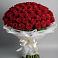 Букет 101 Красная роза Блэк Мэджик в Зарубино Новгородская область