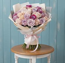 Букет цветов из:  Розы #REPLACE_PRED# Зарубино Новгородская область