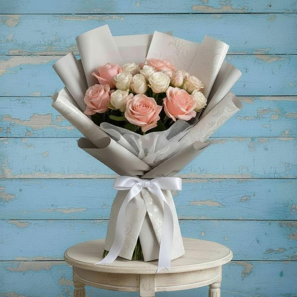 Букет цветов из: Розы в Зарубино Новгородская область