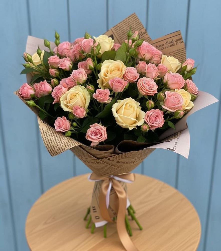 Букет цветов из: Розы в Зарубино Новгородская область