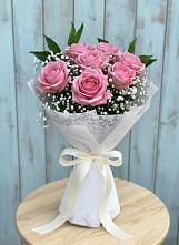 Букет цветов из:  Розы в Зарубино Новгородская область