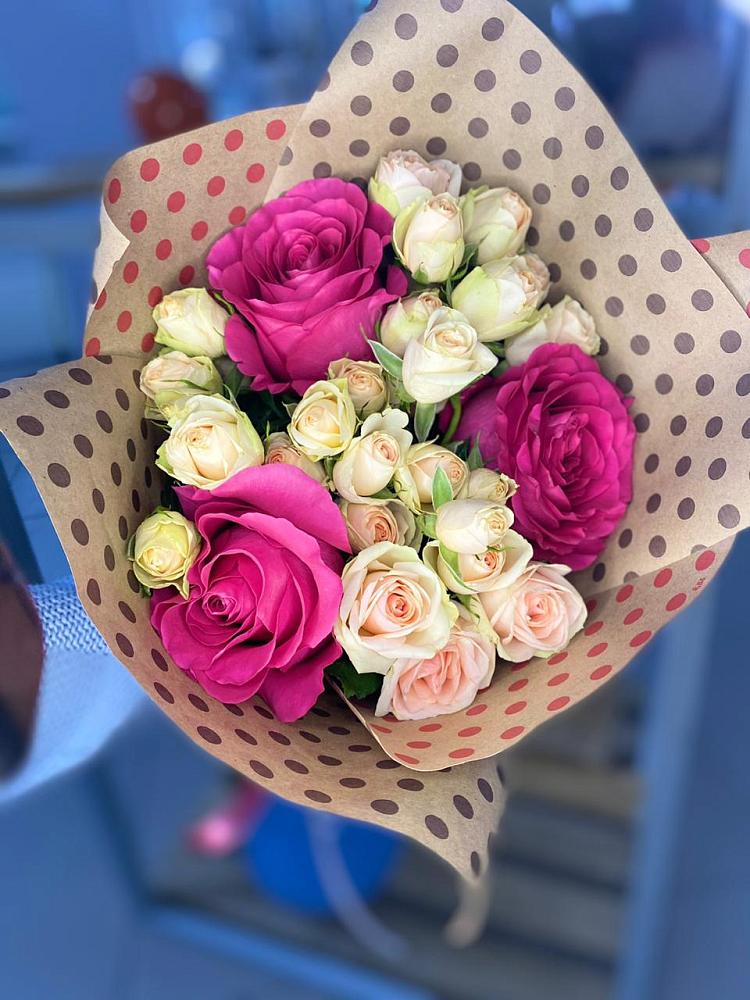 Букет цветов из: Розы в Зарубино Новгородская область