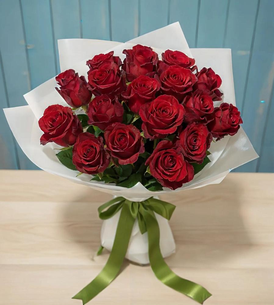 Букет Красные розы в Зарубино Новгородская область