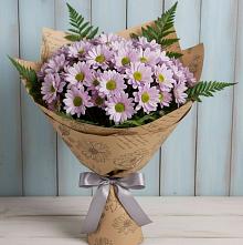 Букет цветов из:  Хризантемы в Зарубино Новгородская область