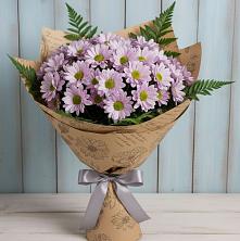 Букет цветов из:  Хризантемы в Зарубино Новгородская область