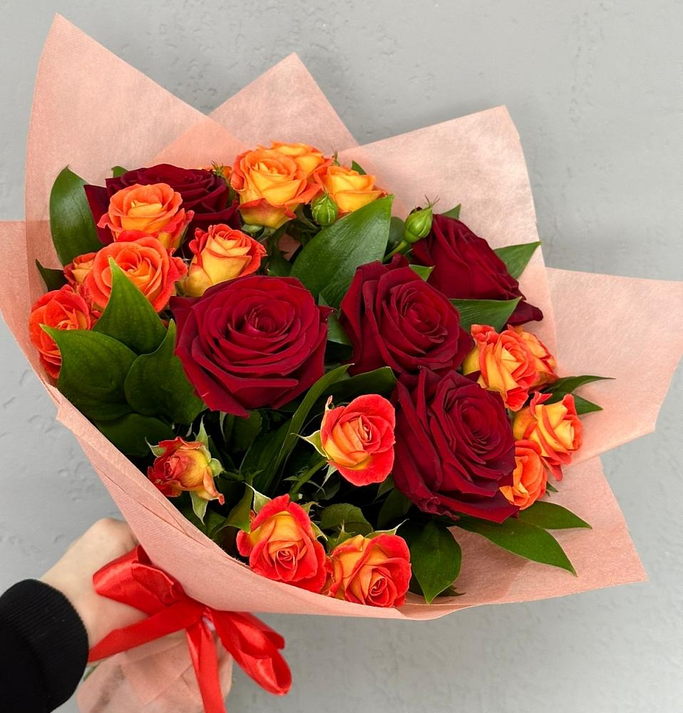 Букет Любовь и восторг в Зарубино Новгородская область