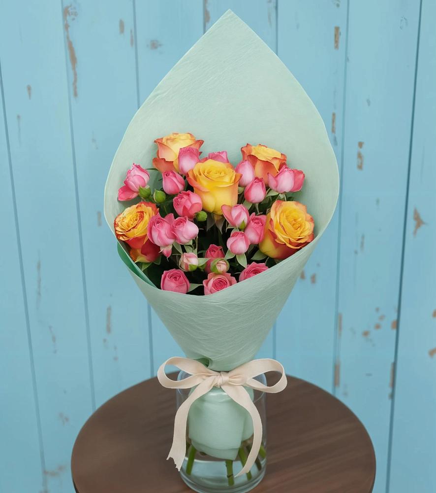 Букет цветов из: Розы в Зарубино Новгородская область