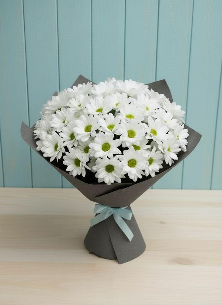 Букет цветов из: Хризантемы в Зарубино Новгородская область