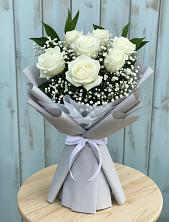 Букет цветов из:  Розы в Зарубино Новгородская область