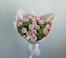 Букет цветов из:  Розы и Хризантемы в Зарубино Новгородская область