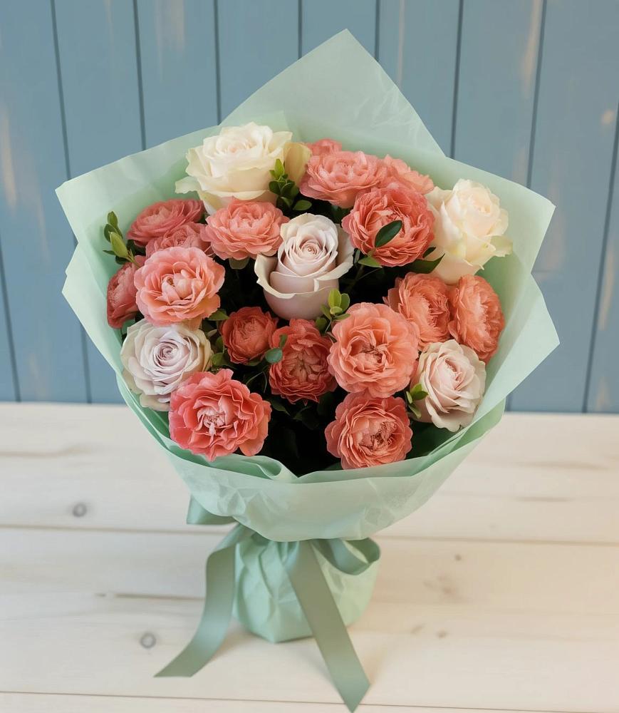 Букет цветов из: Розы в Зарубино Новгородская область