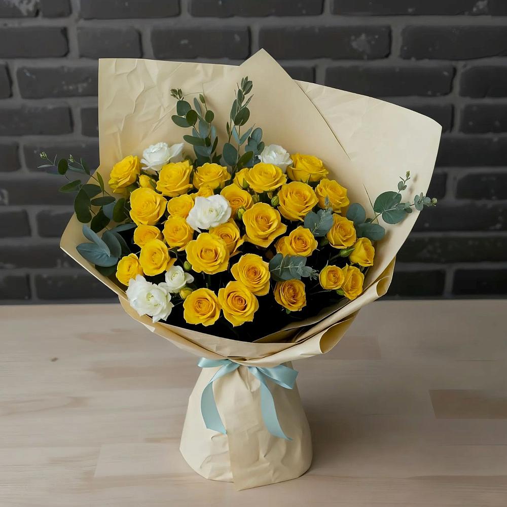 Букет цветов из: Розы в Зарубино Новгородская область