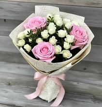 Букет цветов из:  Розы #REPLACE_PRED# Зарубино Новгородская область
