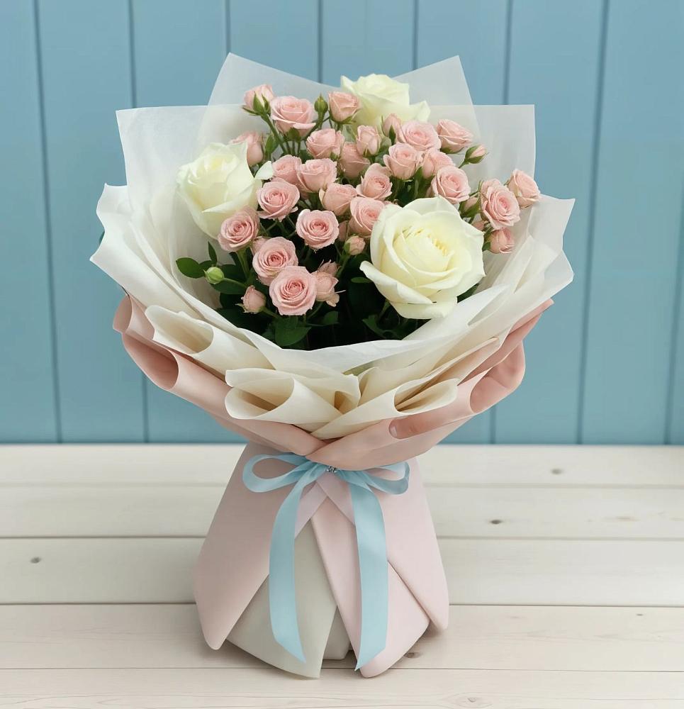 Букет цветов из: Розы в Зарубино Новгородская область