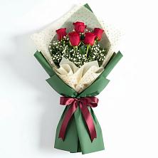 Букет цветов из:  Розы в Зарубино Новгородская область