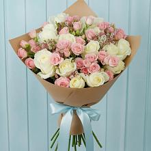 Букет цветов из:  Розы #REPLACE_PRED# Зарубино Новгородская область