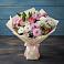 Букет цветов из: Хризантемы, Альстромерии и Розы в Зарубино Новгородская область